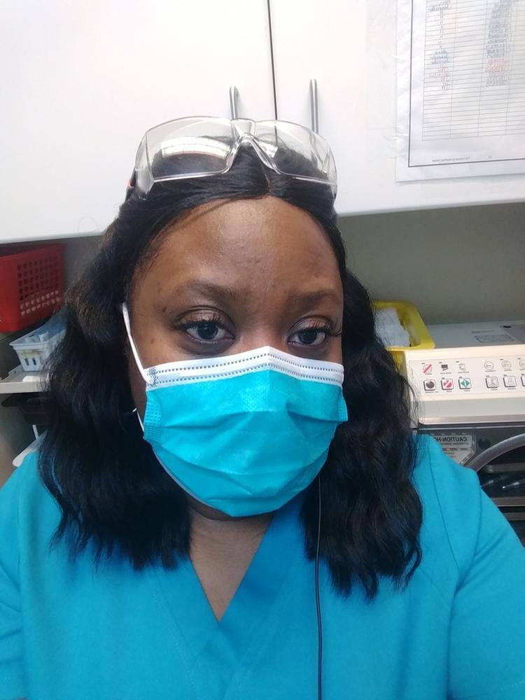 Customer photo review of Freetress Equal Invisible L Part Synthetic Hair Wig - CHASTY
