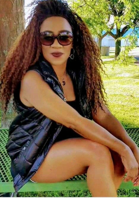 Customer photo review of Freetress Equal Drawstring Fullcap Half Wig MILAN GIRL