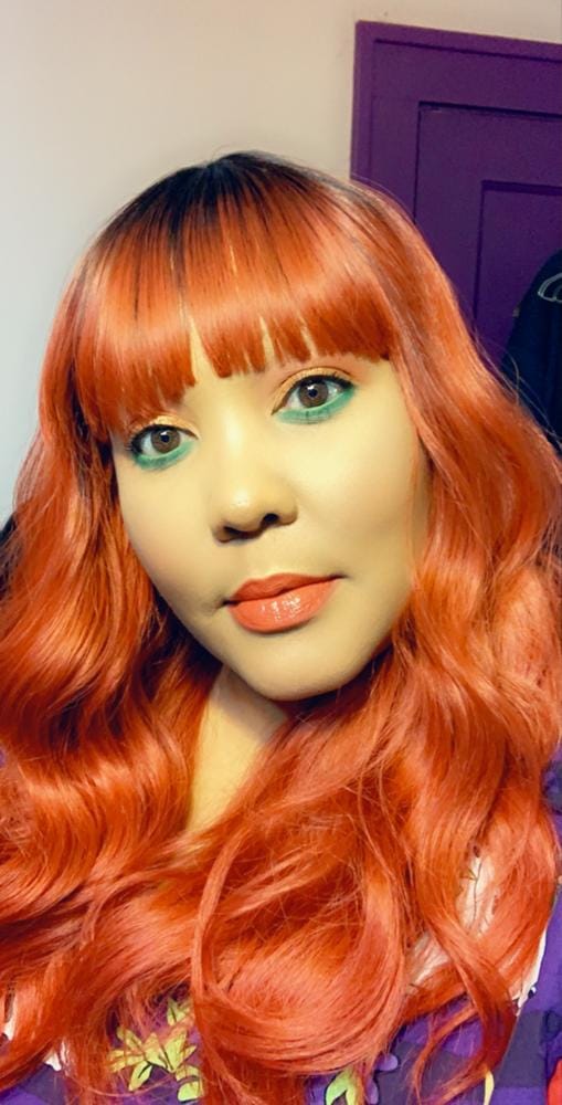 Customer photo review of Outre Synthetic Wigpop Full Wig - LAVERNE