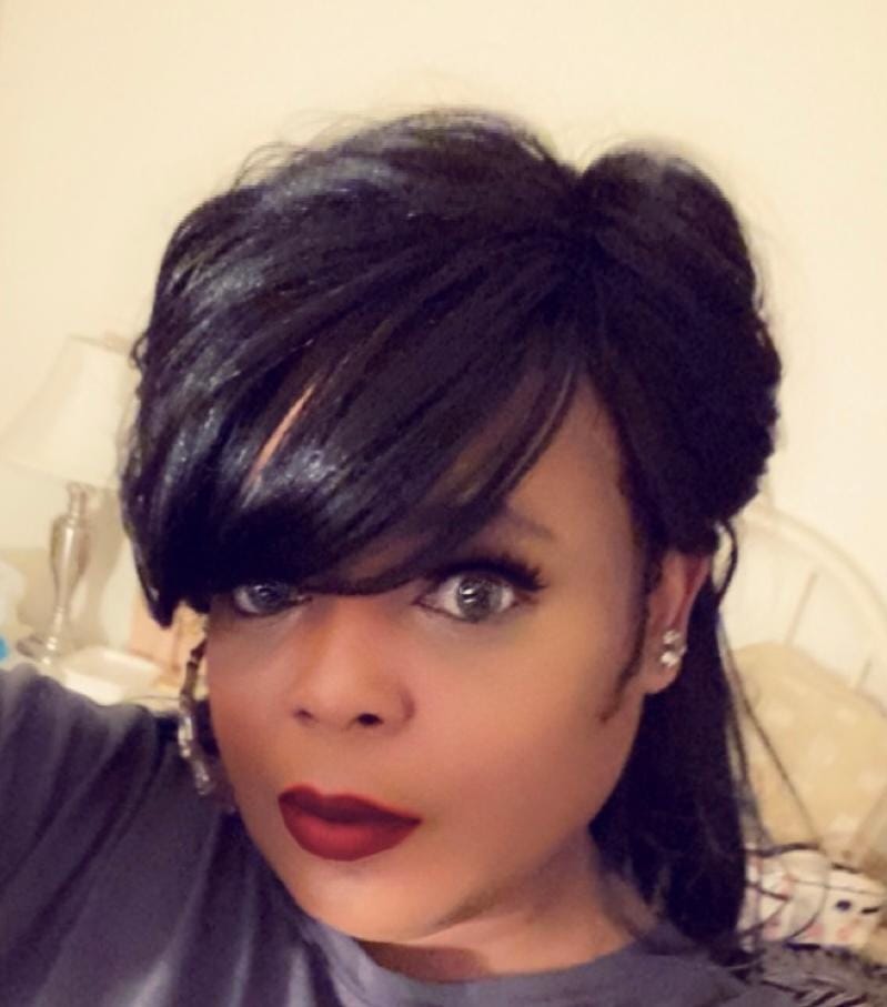 Customer photo review of Isis Brown Sugar Human Hair Mix Wig BS110