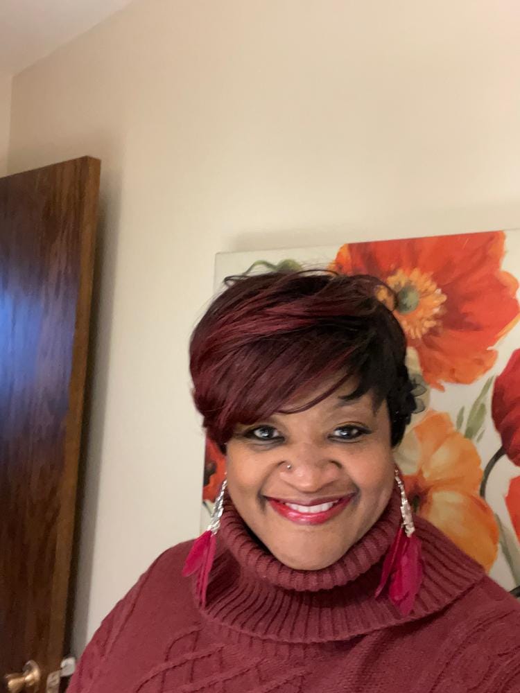 Customer photo review of Freetress Equal Synthetic Hair Full Wig - CHARLIE