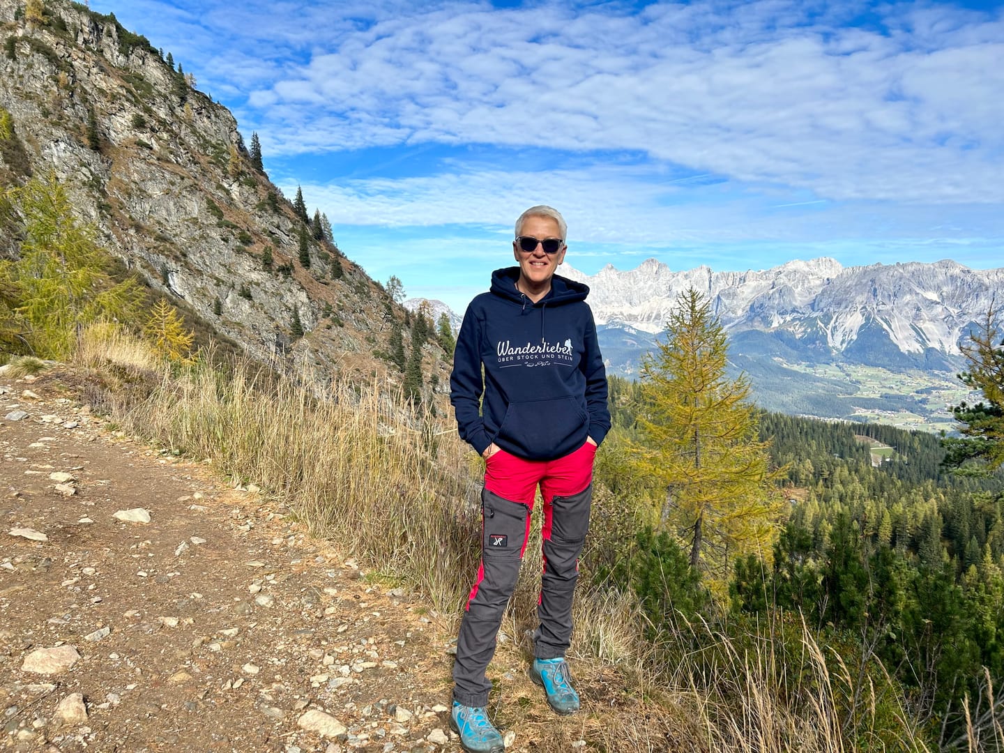 Customer photo review of Kopf aus, Berg an - Damen Premium Organic Shirt