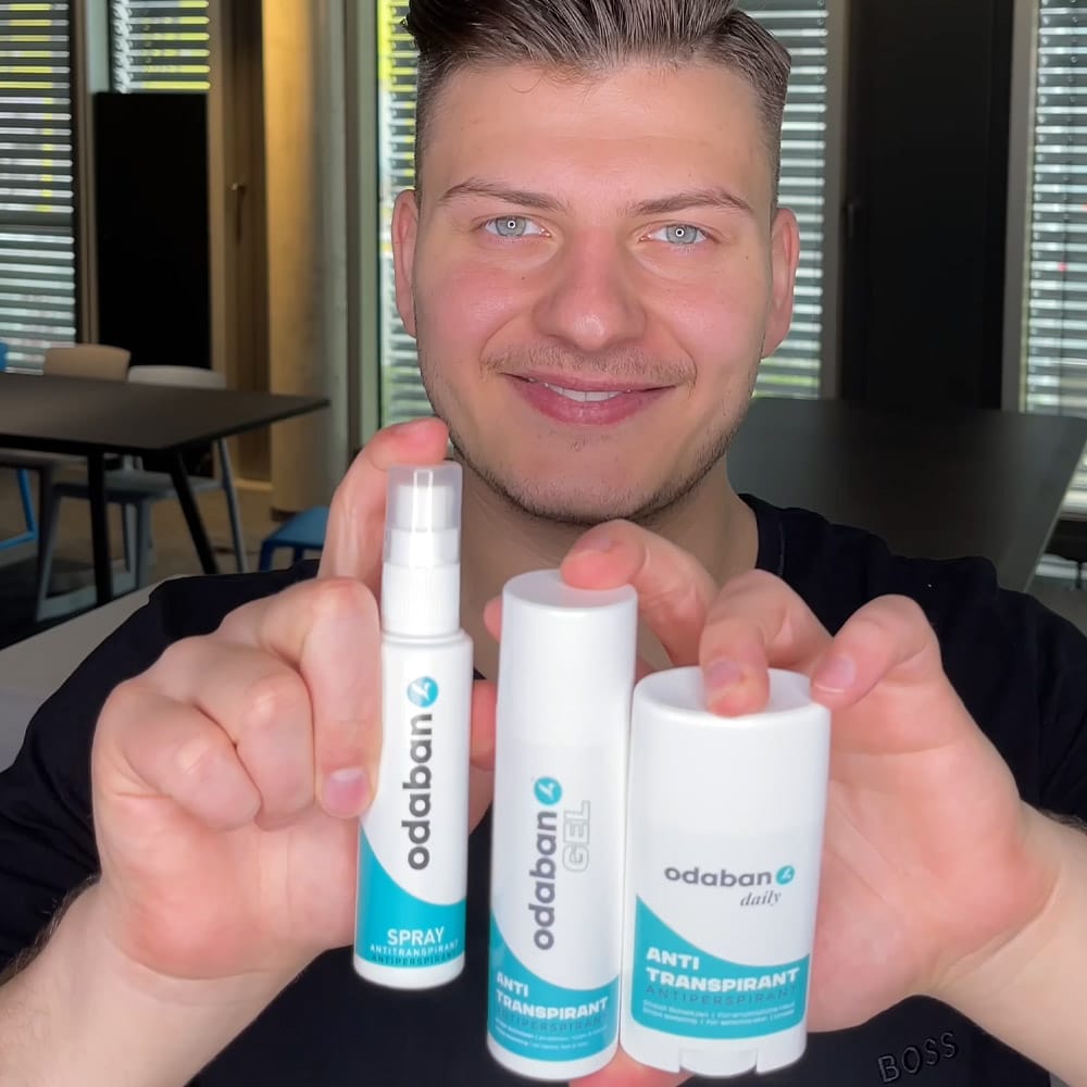 Customer photo review of odaban® Antitranspirant Komplett Set