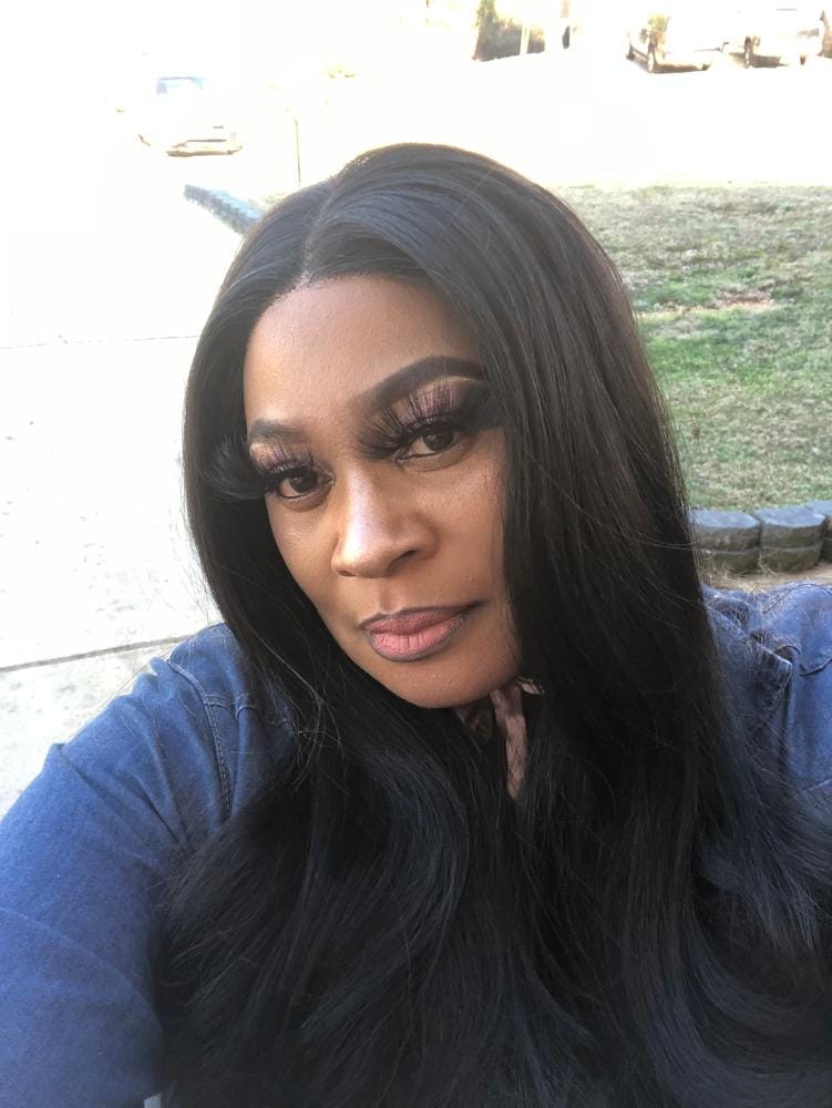 Customer photo review of Sensationnel Synthetic Cloud 9 HD 13x6 What Lace Wig EMERY