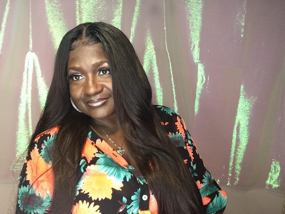 Customer photo review of Sensationnel Butta Lace Synthetic Hair HD Lace Wig - BUTTA UNIT 14