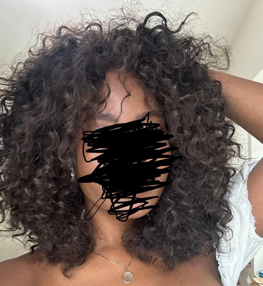 Customer photo review of It's a Wig Half Wig FAME