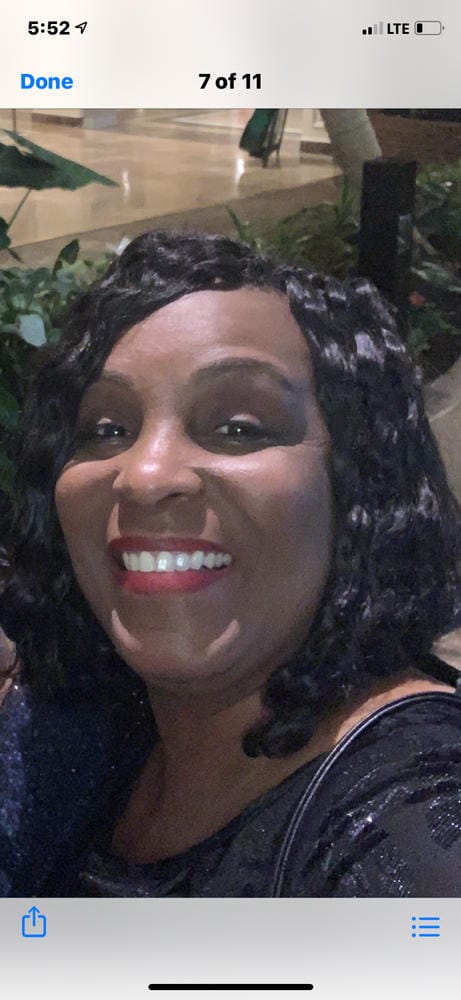 Customer photo review of Dalva Ultima Collagen Protein Hair Pre Looped Crochet Braid DEEP TWIST 14-18"