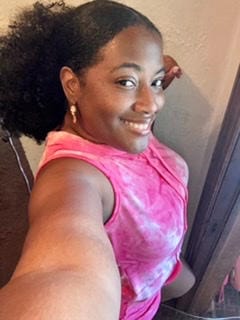 Customer photo review of Sensationnel Instant Pony Natural AFRO 18