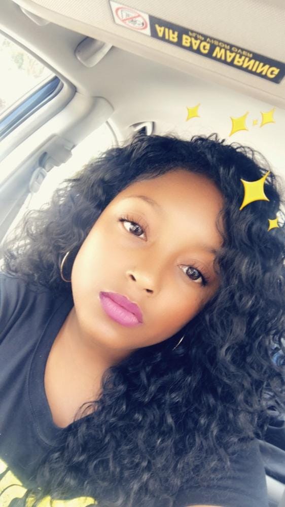 Customer photo review of Outre Quick Weave Half Wig Batik Bundle Hair PERUVIAN