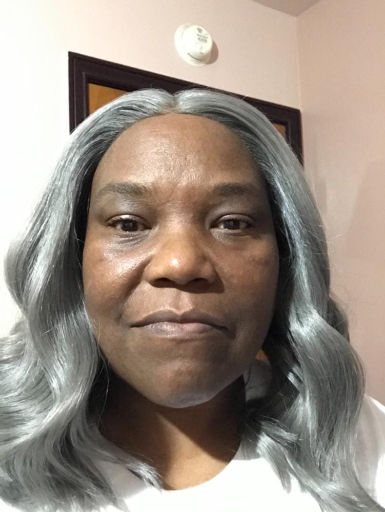Customer photo review of Sensationnel Butta Lace Synthetic Hair HD Lace Wig - BUTTA UNIT 8