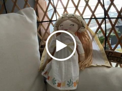 Customer video review of Our Lady of Good Help Rag Doll (Our Lady of Champion, Wisconsin)