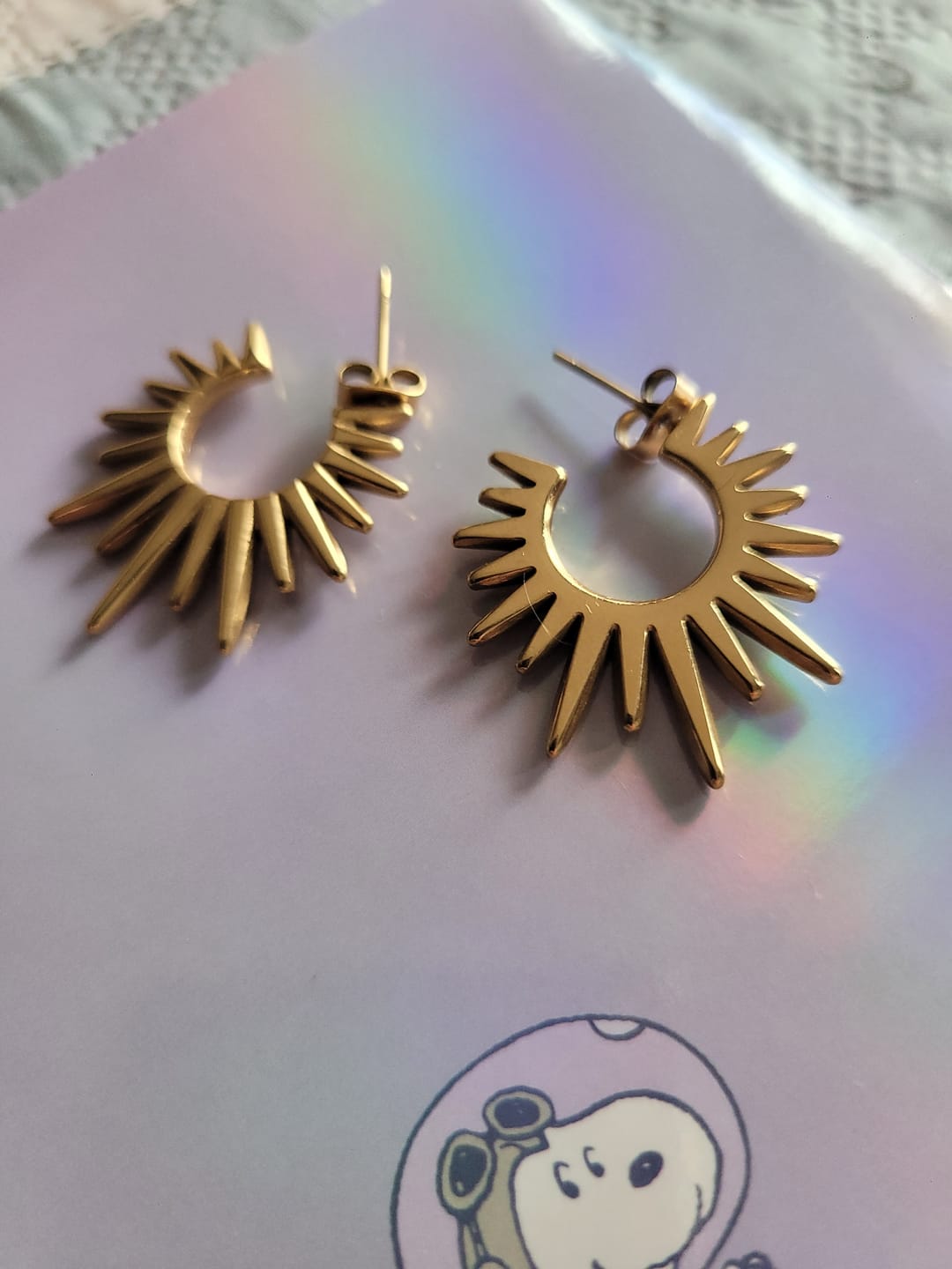 Customer photo review of Aretes Caribe