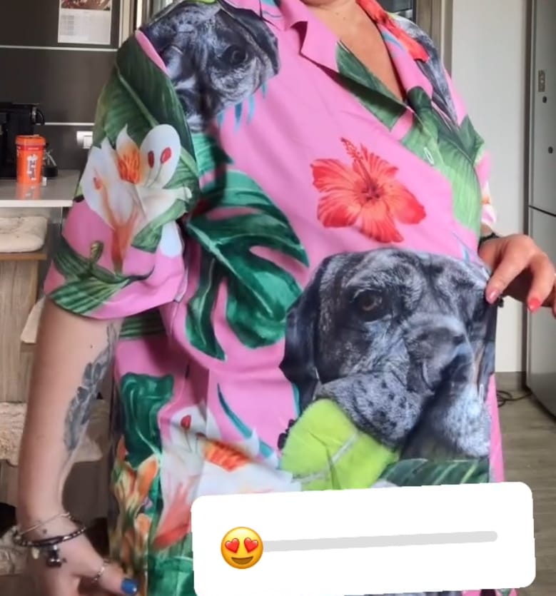 Customer photo review of La tua foto - Camicia hawaiana personalizzata