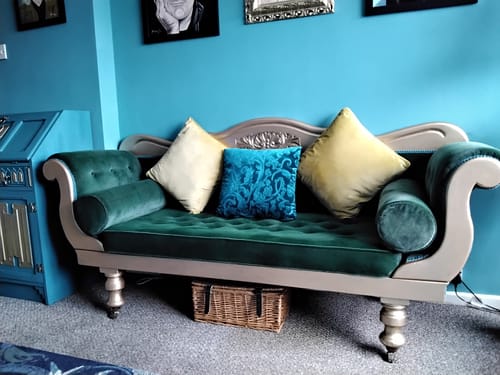 Customer photo review of Fabric Paint -- Dark Green