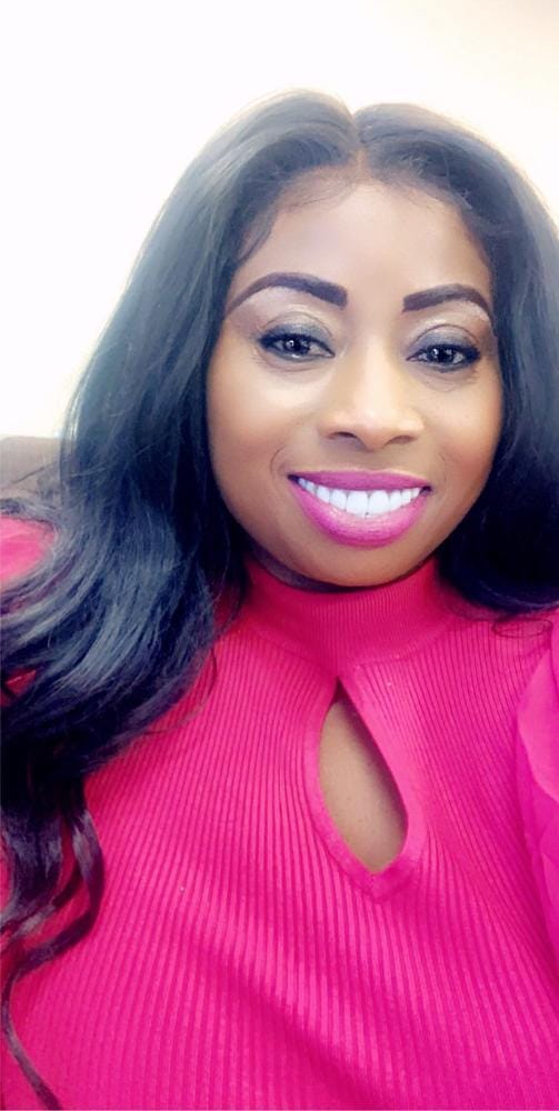 Customer photo review of Zury Sis Synthetic Hair Full Wig - JENNA