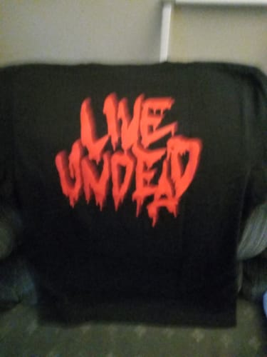 Customer photo review of Slayer - Live Undead - Shortsleeve Shirt