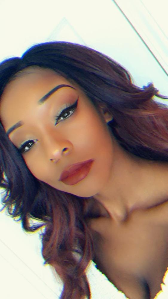 Customer photo review of Freetress Equal Brazilian Natural Synthetic Lace Front Invisible L Part Wig DANITY