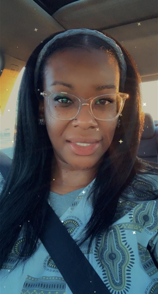 Customer photo review of Outre Quick Weave Synthetic Half Wig NEESHA H302