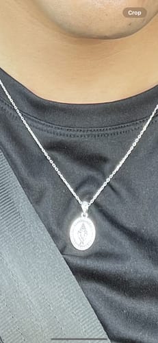 Customer photo review of Miracle Pendant - Silver