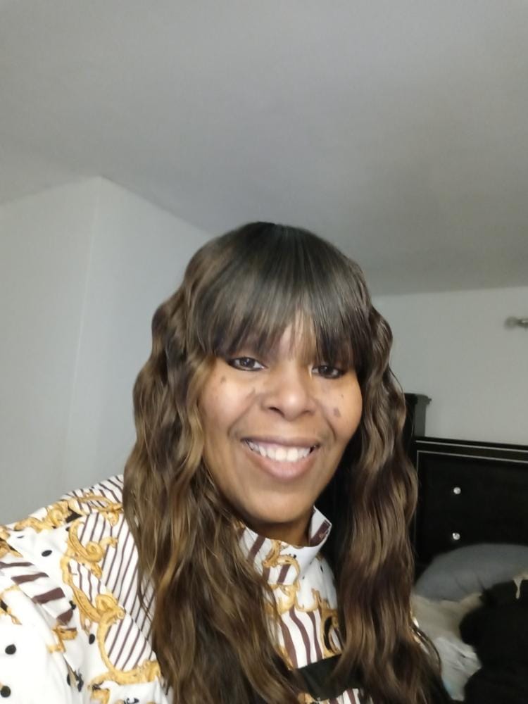Customer photo review of Model Model Klio Synthetic Wig -KL 011