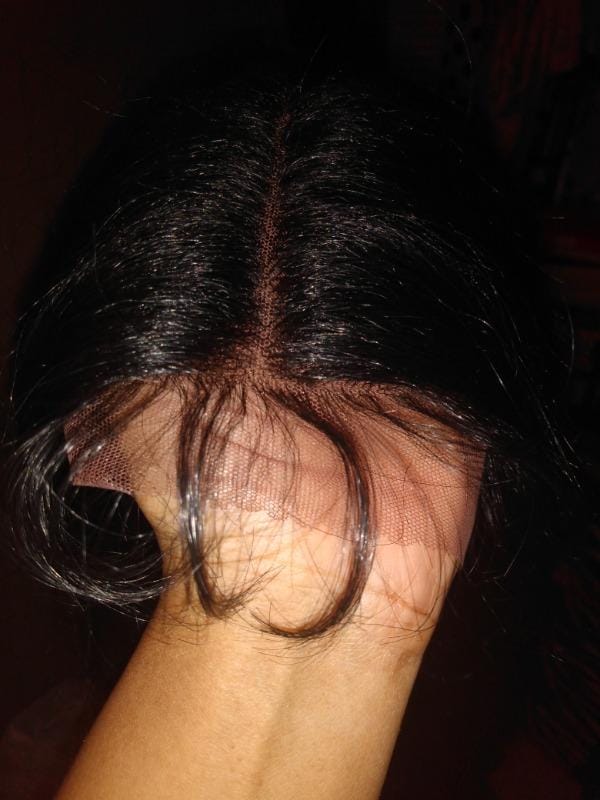 Customer photo review of Freetress Equal Brazilian Natural Synthetic Lace Front Invisible L Part Wig DANITY
