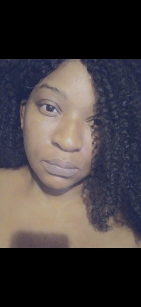 Customer photo review of Sensationnel Empress Curls Kinks & CO Textured Synthetic Lace Front Wig GAME CHANGER
