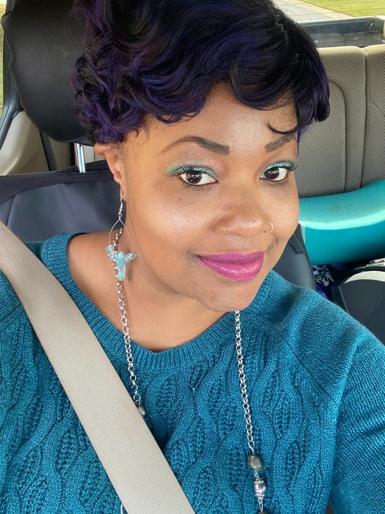 Customer photo review of It's A Wig Synthetic Hair Full Wig - NUNA