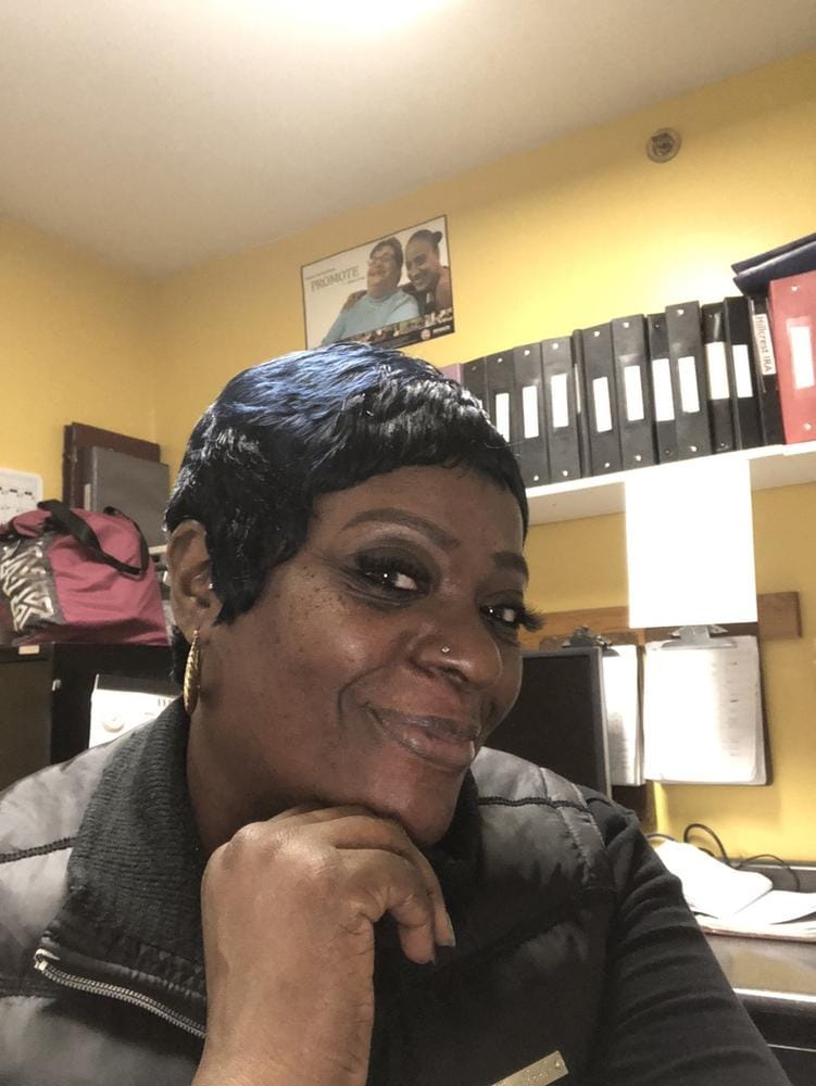 Customer photo review of Sensationnel Empire 100% Human Hair Celebrity Series Wig RIA