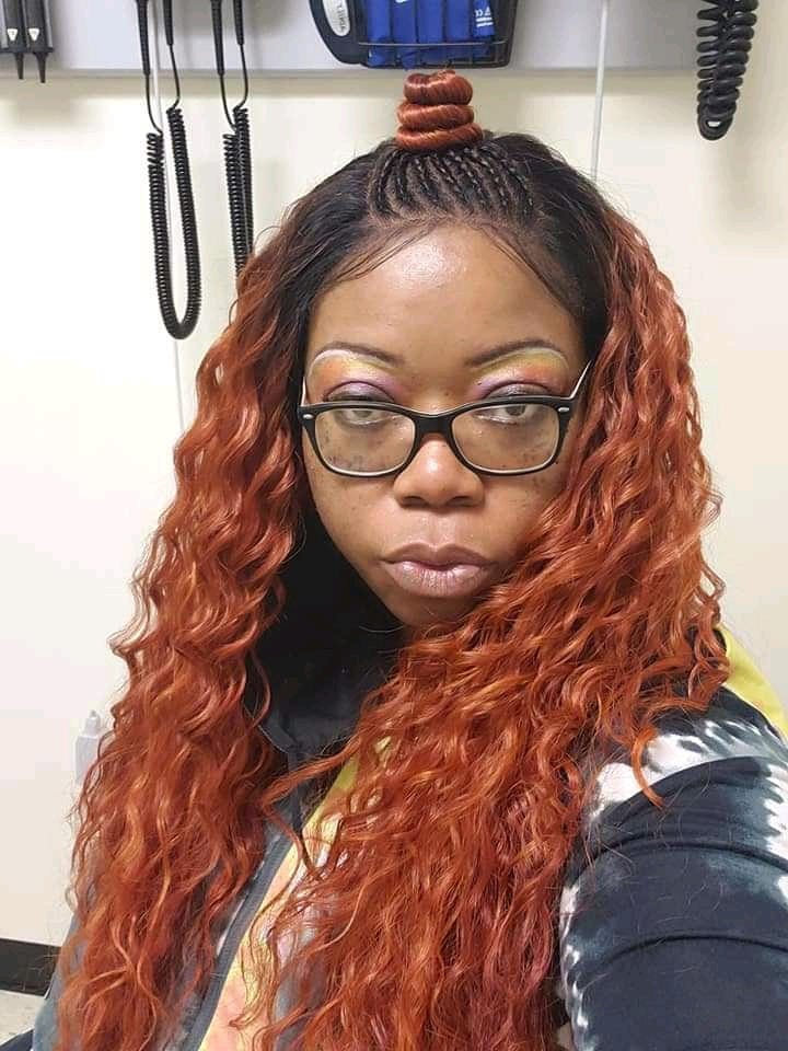 Customer photo review of Motown Tress Synthetic Hair Wig - FLIRT