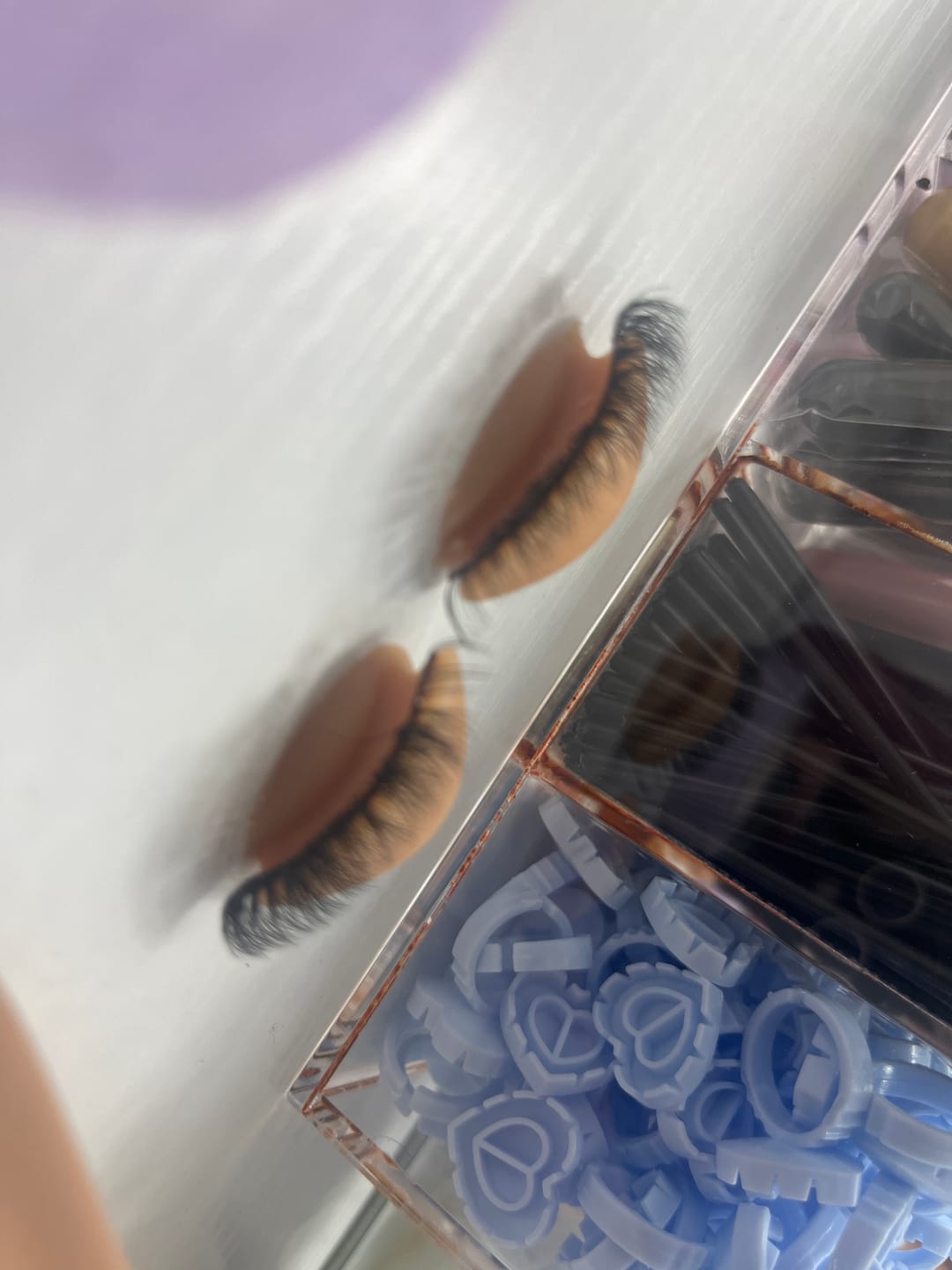 Customer photo review of Classic Lash Extensions 0.10mm