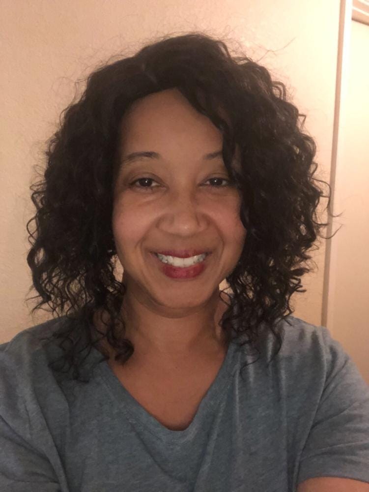 Customer photo review of Motown Tress Curlable Synthetic Wig - ALICIA