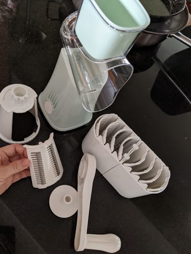 Customer photo review of 5 in 1 Gourmet Cheese Grater