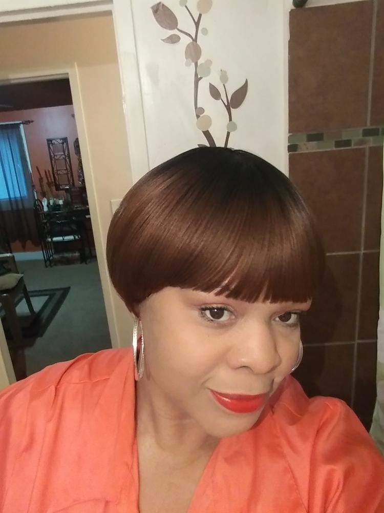 Customer photo review of New Born Free Cutie Collection Synthetic Hair Full Wig - CT09