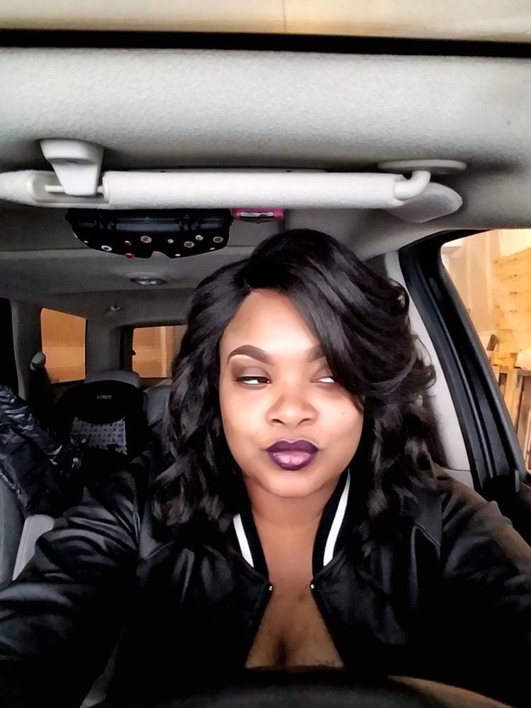 Customer photo review of Bobbi Boss Swiss Synthetic Lace Front Wig - MLF181 DENNA
