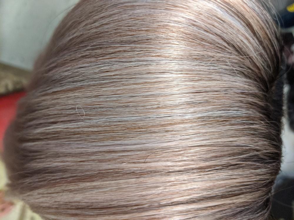 Customer photo review of Sensationnel Dashly Synthetic Lace Front Wig - LACE UNIT 10