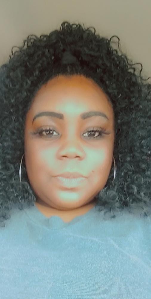 Customer photo review of Sensationnel Instant Up & Down Pony Wrap Synthetic Half Wig UD 11