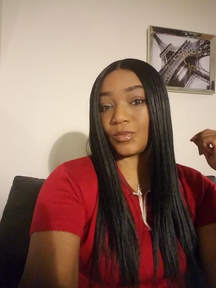 Customer photo review of Sensationnel Dashly Synthetic Lace Front Wig - LACE UNIT 10