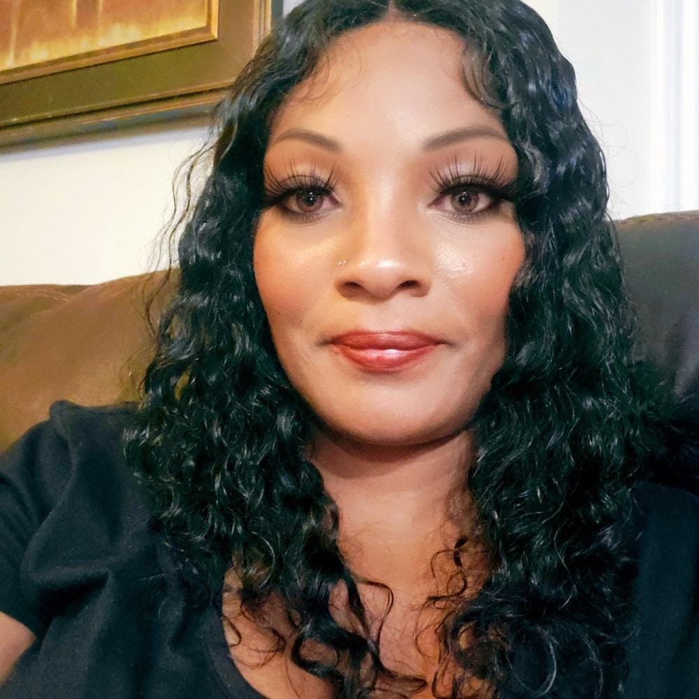 Customer photo review of Sensationnel Synthetic Half Wig Instant Weave - DEE