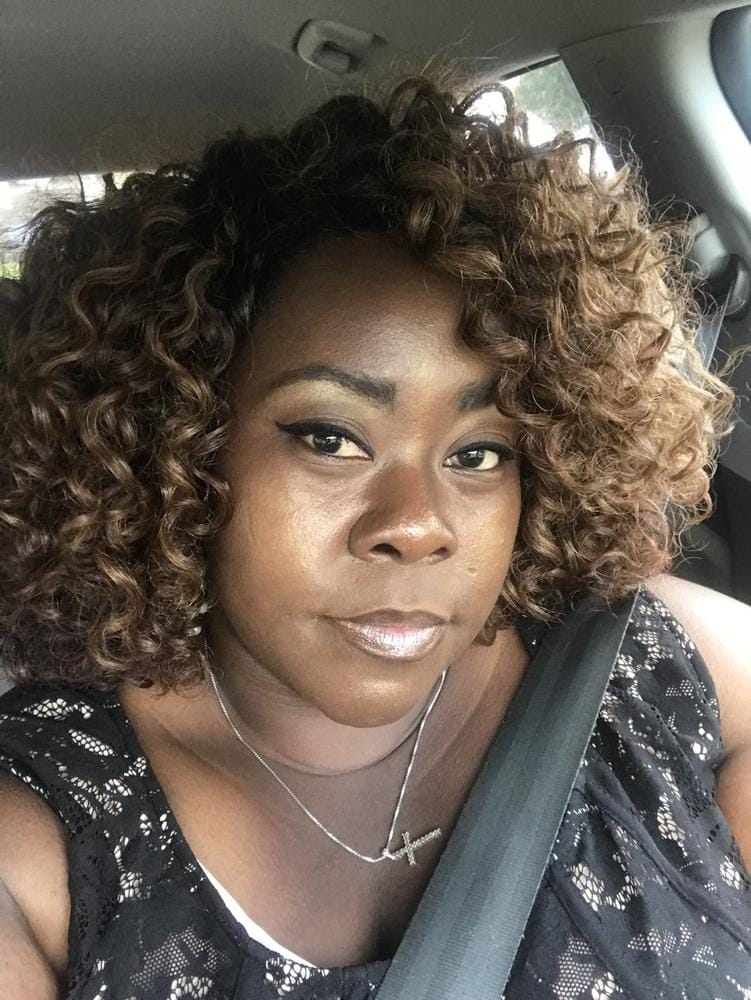 Customer photo review of Vanessa Top Super C Side Synthetic Lace Part Wig - DEKEE