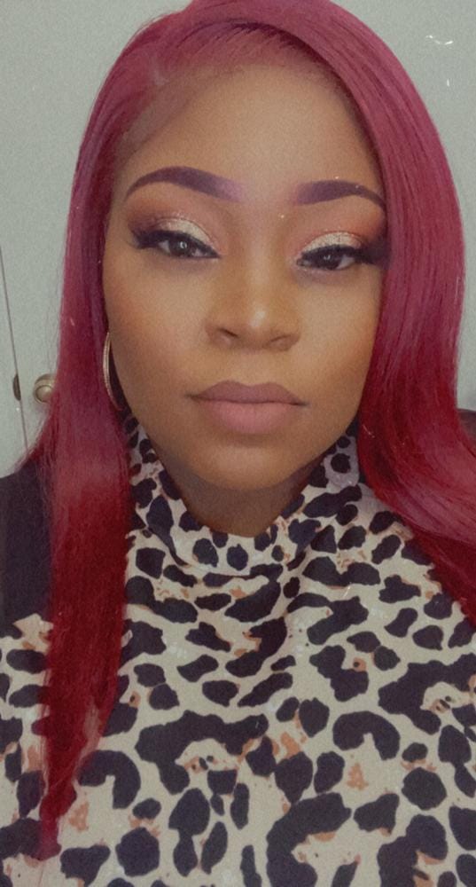 Customer photo review of Outre Synthetic Lace Front Wig Perfect Hairline 13x6 FAUX SCALP JAYLANI