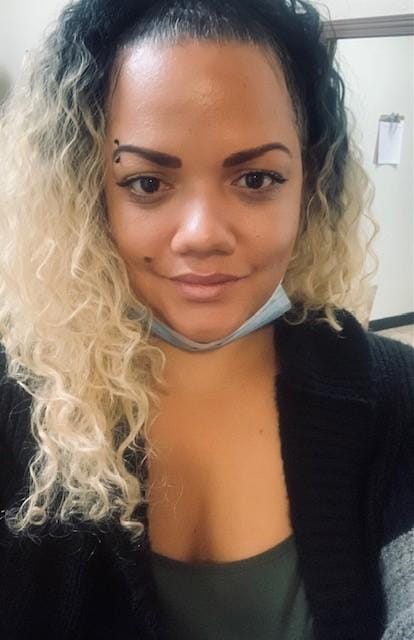 Customer photo review of Outre Quick Weave Half Wig PENNY