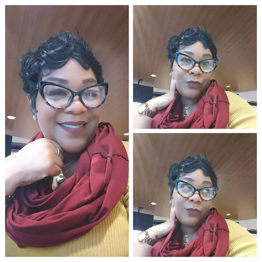 Customer photo review of It's A Wig Synthetic Hair Full Wig - NUNA