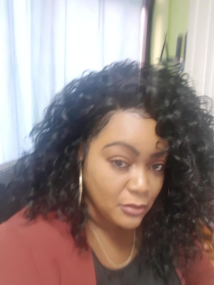 Customer photo review of Vanessa Express Synthetic Lace Front Wig TOPS YOLAN