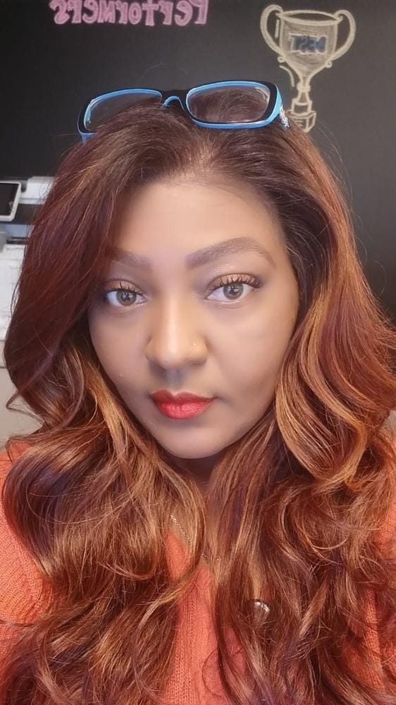 Customer photo review of Sensationnel Synthetic Cloud9 What Lace Wig - ZELENA