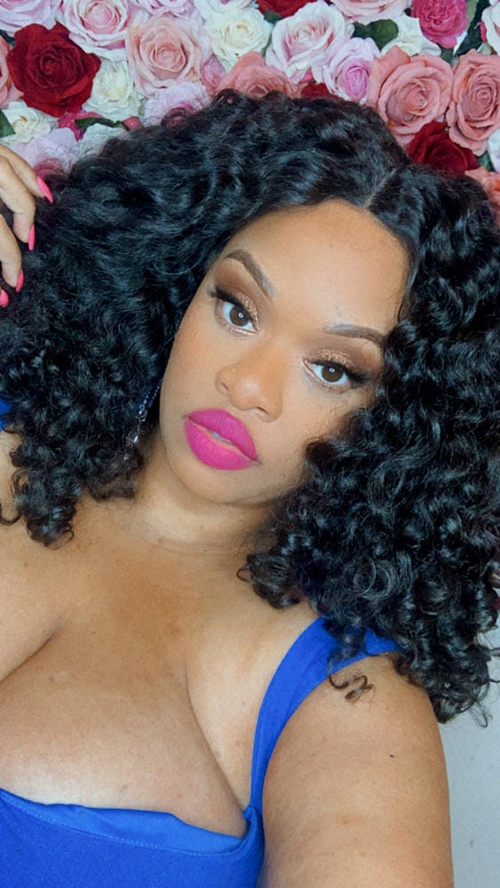 Customer photo review of Sensationnel Butta Lace Synthetic Hair HD Lace Wig - BUTTA UNIT 5