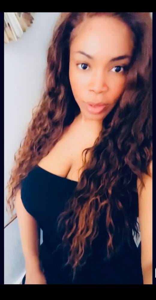 Customer photo review of Bobbi Boss Premium Synthetic 13x4 HD Glueless Deep Lace Wig - MLF255 DANICA