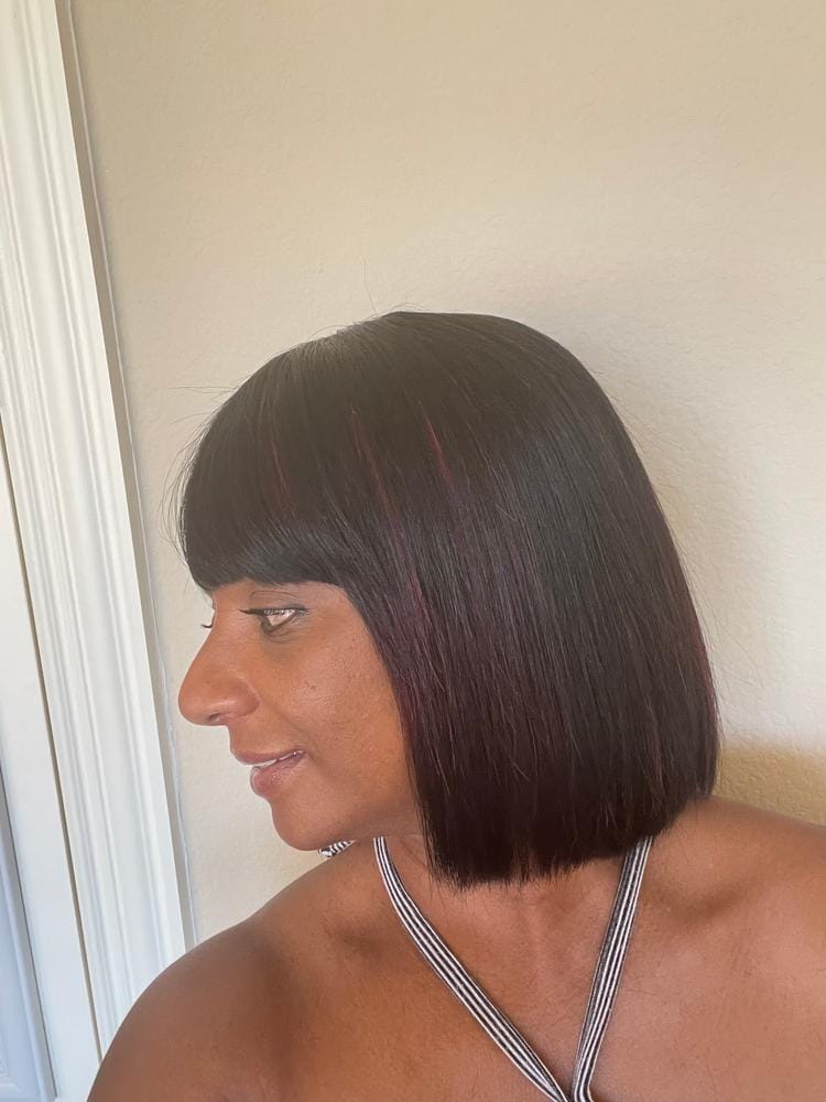 Customer photo review of Outre Synthetic Lace Front Wig - NEESHA 206