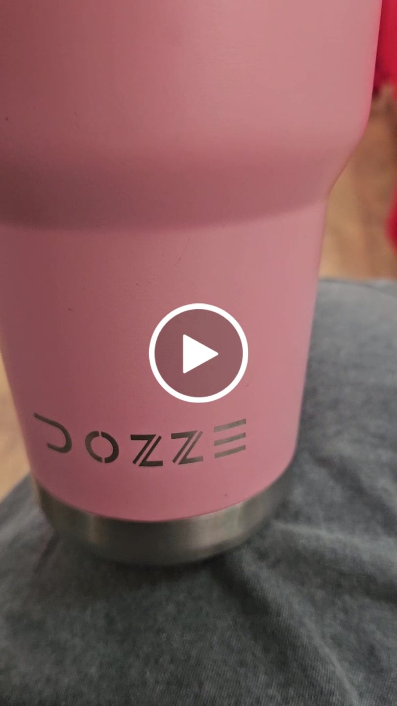 Customer video review of DOZZE Roamer Tumbler
