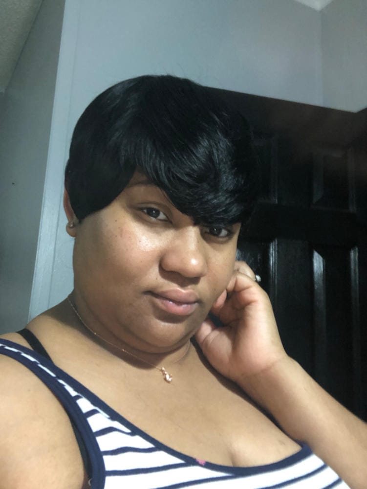 Customer photo review of Sensationnel Empire Human Hair Wig Celebrity Series ROBYN