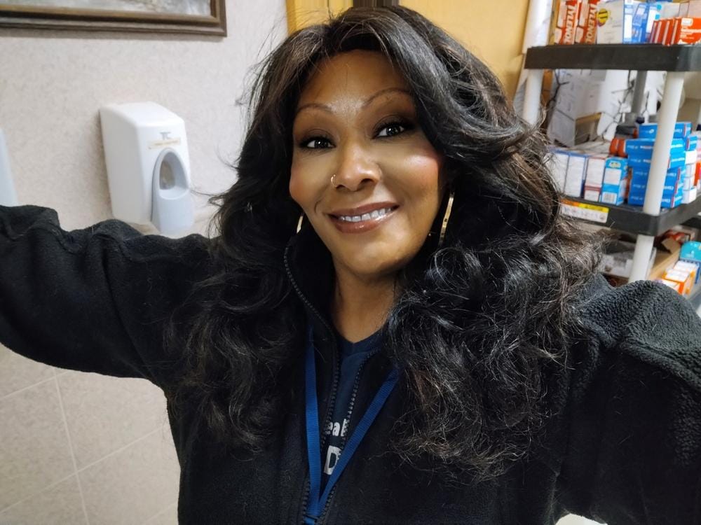 Customer photo review of Freetress Synthetic Crochet Braid - BOHO KINKY JR